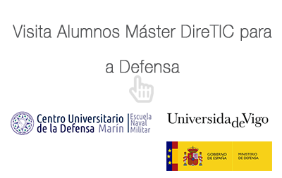 Visita alumnos Máster DireTIC para a Defensa