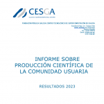 CESGA Informe Producción Científica 2023