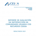 CESGA Informe Satisfacción Usuarios 2023