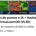 Nubes de puntos e IA + Hackathon con VL3D